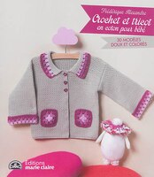 Crochet et tricot en coton pour bébé