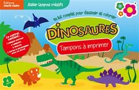 Coffret Dinosaures: Tampons à imprimer