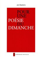 Pour une posie du dimanche