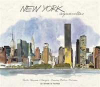 New York aquarelles