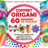 Coffret Origami 60 nuances de couleur