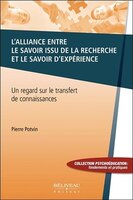 L'alliance entre le savoir issu de la recherche et le savoir d'e