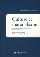 Culture et matérialisme