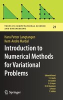 Introduction To Numerical Methods For Variational Problems