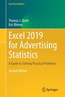Excel 2019 For Advertising Statistics: A Guide To Solving Practical Problems