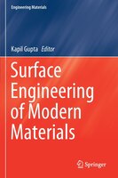 Surface Engineering Of Modern Materials