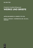 Apparat / Kommentar (Nr. 132-244), Anhang