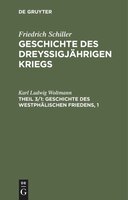 Geschichte des dreyßigjährigen Kriegs, Theil 3/1, Geschichte des Westphälischen Friedens, 1