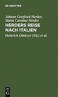Herders Reise nach Italien