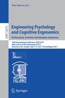 Engineering Psychology And Cognitive Ergonomics: Performance, Emotion And Situation Awareness: 14th International Conference, Epce