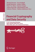 Financial Cryptography And Data Security: Fc 2017 International Workshops, Wahc, Bitcoin, Voting, Wtsc, And Ta, Sliema, Malta, Apr