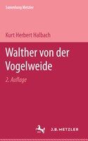 ISBN 9783476997609 product image for Walther Von Der Vogelweide | upcitemdb.com