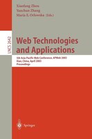 Web Technologies and Applications: 5th Asia-Pacific Web Conference, Apweb 2003, Xian, China, April 23-25, 2002, Proceedings