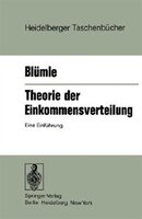 Theorie der Einkommensverteilung: Eine Einführung