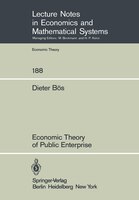 Economic Theory of Public Enterprise