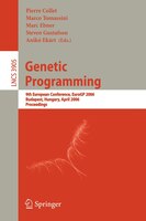 Genetic Programming: 9th European Conference, Eurogp 2006, Budapest, Hungary, April 10-12, 2006. Proceedings