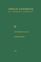 U Uranium: Supplement Volume C5 Uranium Dioxide, UO2, Physical Properties. Electrochemical Behavior