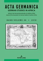 Acta Germanica: German Studies in Africa