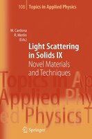 Light Scattering in Solids IX: Novel Materials and Techniques
