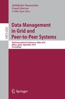 Data Management In Grid And Peer-to-peer Systems: Third International Conference, Globe 2010, Bilbao, Spain, September 1-2, 2010,