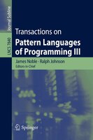 Transactions on Pattern Languages of Programming