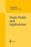 Finite Fields and Applications: Proceedings of The Fifth International Conference on Finite Fields and Applications Fq 5, held at