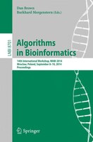 Algorithms in Bioinformatics: 14th International Workshop, Wabi 2014, Wroclaw, Poland, September 8-10, 2014. Proceedings: 14th In