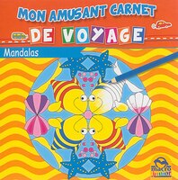 Mon amusant carnet de voyage Mandalas