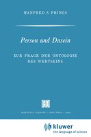 Person und Dasein: Zur Frage der Ontologie des Wertseins