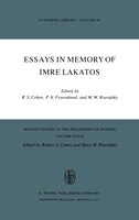 Essays in Memory of Imre Lakatos