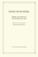 Thing and Space: Lectures of 1907