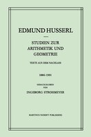 Studien zur Arithmetik und Geometrie: Texte Aus Dem Nachlass (1886-1901)