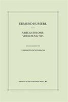 Urteilstheorie Vorlesung 1905