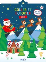 Coller et colorier -noel