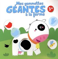 Mes gommettes géantes à la ferme - Vache
