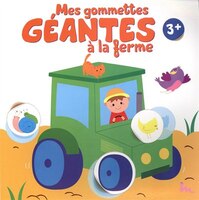 Mes gommettes géantes à la ferme - Tracteur