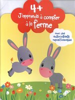 J'apprends à compter à la ferme 4 +