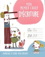Mon premier cahier d'écriture - rose