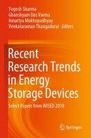 ISBN 9789811563966 product image for Recent Research Trends In Energy Storage Devices: Select Papers From Imsed 2018 | upcitemdb.com