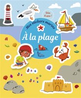 Mes stickers marins à la plage