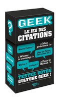 Geek: le jeu des citations