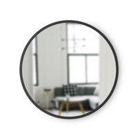UMBRA HUB MIRROR - BLACK, 18