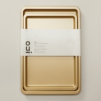 Cookie Baking Sheet Set of 2, Gold