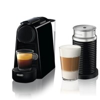 ( incomplete) Nespresso Essenza Mini Espresso Machine with Aeroccino by De'Longhi, Black-BLACK-One Size