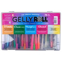 GELLY ROLL GIFT SET 74 PCS W/CASE GELLY ROLL GIFT SET 74 PCS W/CASE