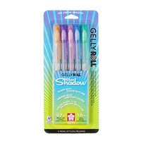 5PK GELLY ROLL SHADOW SILVER 5PK GELLY ROLL SHADOW SILVER