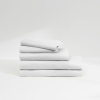 Casper Sateen Sheet Set White King
