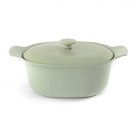 RON CAST IRON DUTCH OVEN 5.5QT GREEN