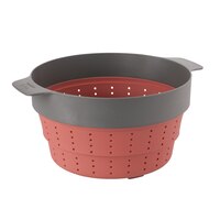LEO SILICONE STEAMER AND STRAINER LEO SILICONE STEAMER AND STRAINER