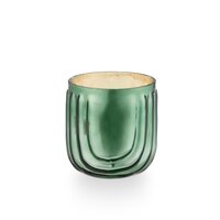 Pressed Glass Holiday Scented Candle - Evergreen Scent, One Size